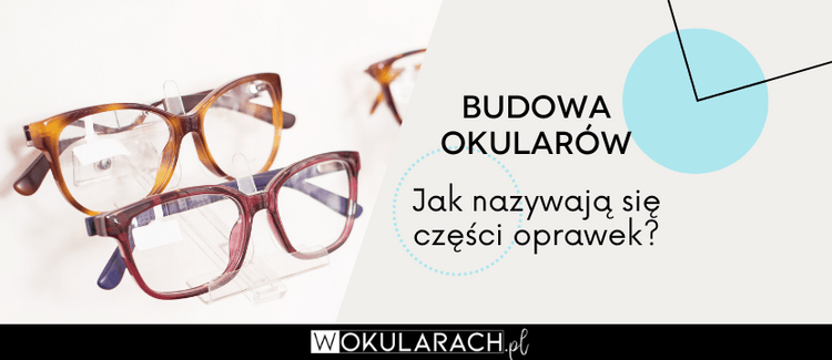Budowa okularów – jak nazywają się części oprawek?